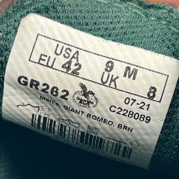 Georgia Giant Romeo GR262 Brown Pull On Work Boots US 9 - Picture 7 of 15